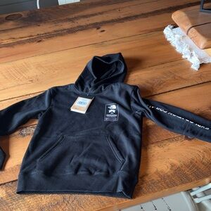 The North Face Black Men's Crewneck Hooded Sweatshirt